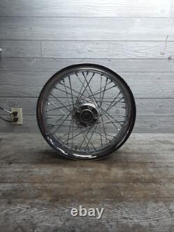 00-08 Harley-Davidson Touring FLH Bagger Front Wheel Rim Dual Brake Disc