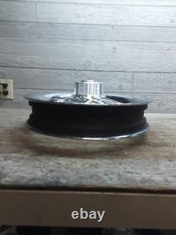 00-08 Harley-Davidson Touring FLH Bagger Front Wheel Rim Dual Brake Disc