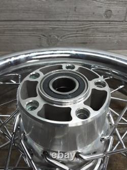 00-08 Harley-Davidson Touring FLH Bagger Front Wheel Rim Dual Brake Disc