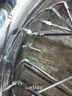 00-08 Harley-Davidson Touring FLH Bagger Front Wheel Rim Dual Brake Disc