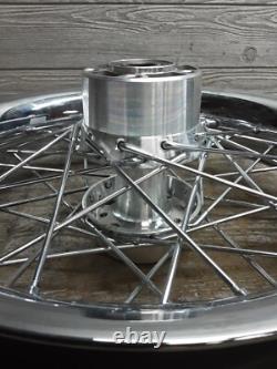 00-08 Harley-Davidson Touring FLH Bagger Front Wheel Rim Dual Brake Disc
