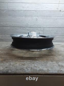 00-08 Harley-Davidson Touring FLH Bagger Front Wheel Rim Dual Brake Disc