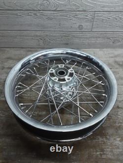 00-08 Harley-Davidson Touring FLH Bagger Front Wheel Rim Dual Brake Disc