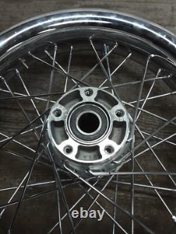 00-08 Harley-Davidson Touring FLH Bagger Front Wheel Rim Dual Brake Disc