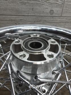 00-08 Harley-Davidson Touring FLH Bagger Front Wheel Rim Dual Brake Disc