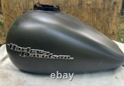 08-2023 Harley Davidson Street Glide Bagger Gas Tank. Charcoal Denim Grey
