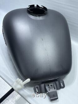 08+ Harley-davidson Touring Charcoal Denim Gray Gas Tank Fuel Bagger Dented