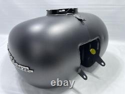 08+ Harley-davidson Touring Charcoal Denim Gray Gas Tank Fuel Bagger Dented