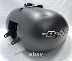 08+ Harley-davidson Touring Charcoal Denim Gray Gas Tank Fuel Bagger Dented