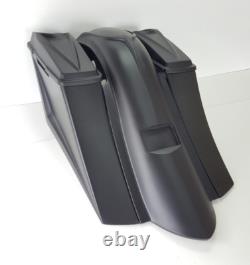 09-13 Harley Davidson Bagger Saddlebags Overlay Fender Flh Touring