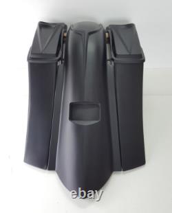 09-13 Harley Davidson Bagger Saddlebags Overlay Fender Flh Touring