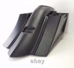 09-13 Harley Davidson Bagger Saddlebags Overlay Fender Flh Touring