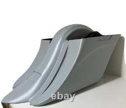 09-13 Harley Davidson Motorcycle Flh Stretched Saddlebags Complete Bagger Kit
