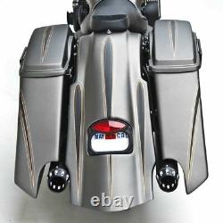 09-2022 Harley Davidson touring custom bagger extended kit stretch saddlebags
