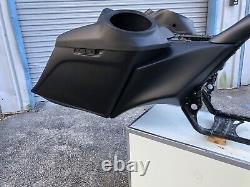 09-22 Bagger Extended Stretched Saddlebags Fender Kit For Harley-davidson
