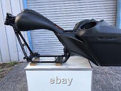 09-22 Bagger Extended Stretched Saddlebags Fender Kit For Harley-davidson