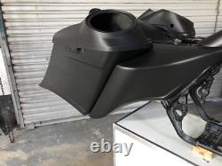 09-23 Bagger Extended Stretched Saddlebags Fender Kit For Harley-davidson