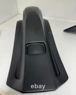 09-23 Harley Davidson 7 Stretched Dual 10 Audio Drop Rail Saddlebag bagger Kit