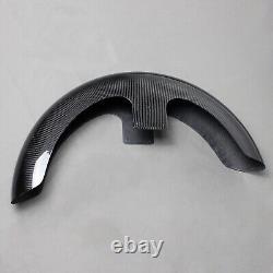 100% Carbon Fiber Bagger Front Fender for Harley 14-23 Touring FLHR FLH FLHX