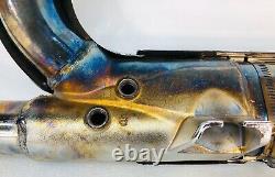 10-13 HARLEY TOURING EXHAUST HEADPIPE BAGGER FRONT DRESSER FLHT FLHR 66855-10a
