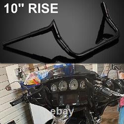 10 Meathook Ape Hanger Bars Handlebars For Harley Bagger Street Electra Glide