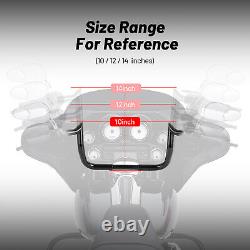 10 Meathook Ape Hanger Bars Handlebars For Harley Bagger Street Electra Glide