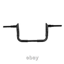 10 Meathook Ape Hanger Bars Handlebars For Harley Bagger Street Electra Glide