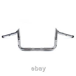 10 Meathook Ape Hanger Bars Handlebars For Harley Touring Street Glide Electra