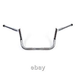 10 Meathook Ape Hanger Bars Handlebars For Harley Touring Street Glide Electra