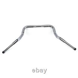 10 Meathook Ape Hanger Bars Handlebars For Harley Touring Street Glide Electra