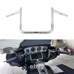 10 Meathook Bar Ape Hangers Handlebars for Harley-Davidson Bagger Touring 1986+