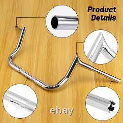 10 Meathook Monkey Bar Ape Handlebars For Harley Bagger Electra & Street Glide