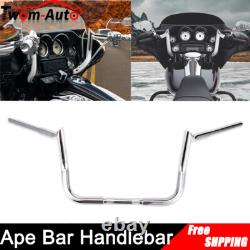 10 Rise Meathook Bagger Ape Handlebar for Harley Street Glide FLH FLHX FLHT 86+ 10 Rise Meathook Bagger Ape Handlebar for Harley Street Glide FLH FLHX FLHT 86+