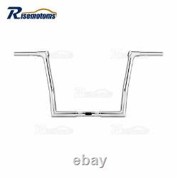 12 14'' 16'' Monkey Bagger Bar Fused Handlebar For Harley Electra Street Glide