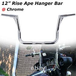 12 14 16 Rise Ape Hanger Handlebar For Harley Road King Electra Street Glide