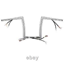 12 Prewired Handlebar For Harley Road King sportster Dyna Softail 1996-2006