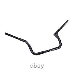12 Rise Ape Hangers Bars Handlebar Fit For Harley Touring Electra Glide Baggers