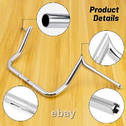 12 Rise Meathook Bagger Ape Handlebar for Harley Street Glide FLH FLHX FLHT 86+