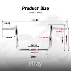 12 Rise Meathook Bagger Ape Handlebar for Harley Street Glide FLH FLHX FLHT 86+