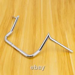 12 Rise Meathook Bagger Ape Handlebar for Harley Street Glide FLH FLHX FLHT 86+