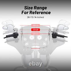 12 Rise Meathook Bagger Ape Handlebar for Harley Street Glide FLH FLHX FLHT 86+