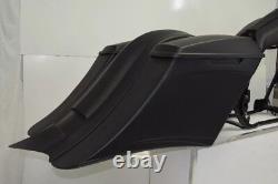 14-19 Bagger Extended 7 Stretched Saddlebags Fender Kit For Harley-davidson