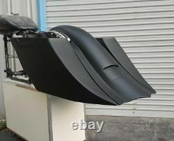 14-2018 Touring Harley Davidson Stretched Saddlebags and Rear Fender Bags Bagger