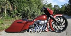14-2022 Harley Davidson Complete Bagger Kit saddlebags fender Tank & side Cover