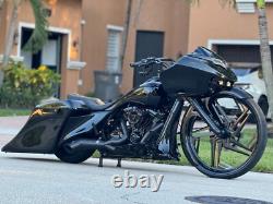 14-2023 Harley Davidson Bagger Kit saddlebags 30 fender Tank & side Cover Chin