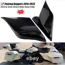 14-23 4.5'' Stretched Side Cover Touring Baggers For Harley Electra Street Glide