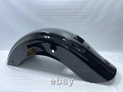 14+ Harley-davidson Touring Black Rear Fender Flh Streetglide Roadglide Bagger