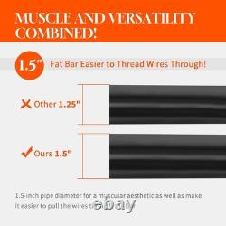 14 Rise Handlebars 1-1/2 Bagger Ape Hangers for 1996-2023 Harley-Davidson