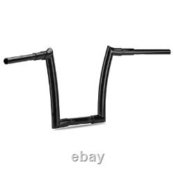 14 inch Rise Motorcycle Horn Ape Hanger Handlebar For Harley Road Glide FLTRX