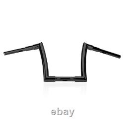 14 inch Rise Motorcycle Horn Ape Hanger Handlebar For Harley Road Glide FLTRX